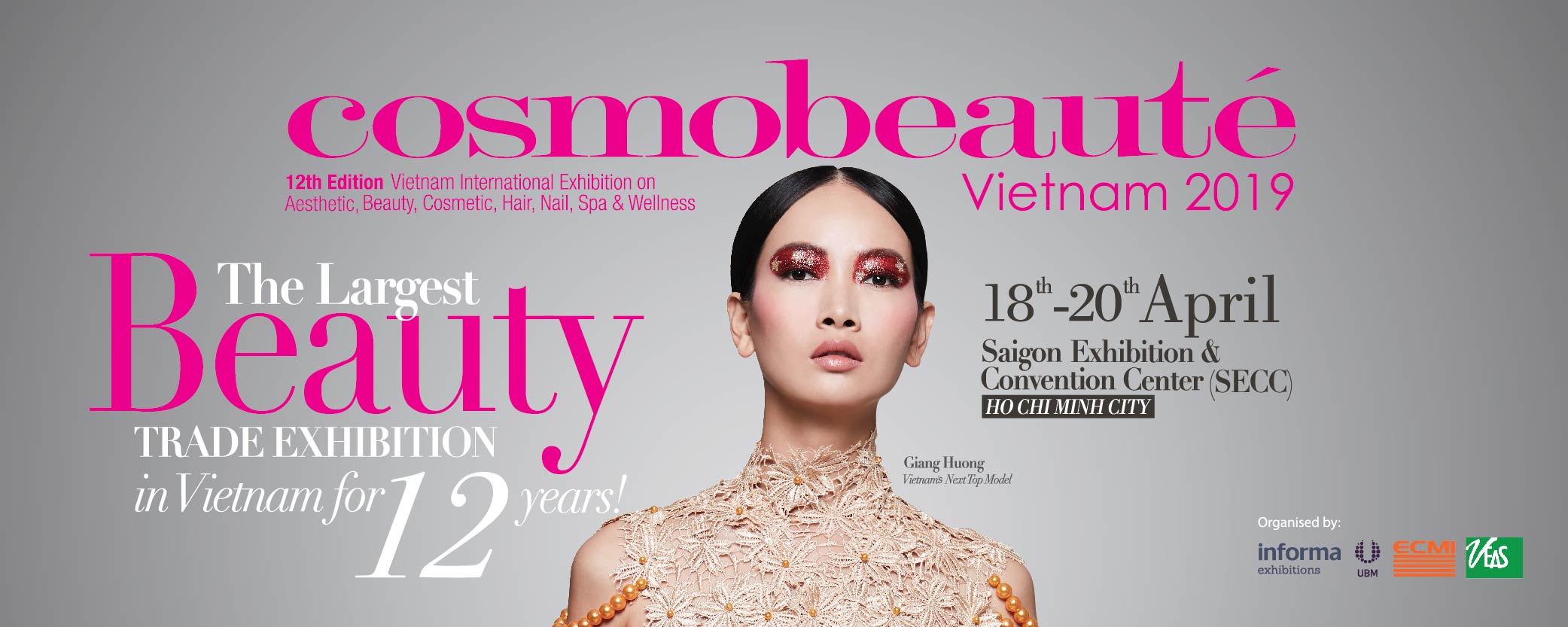 2026年越南國際美容博覽會Cosmobeaute vietnam